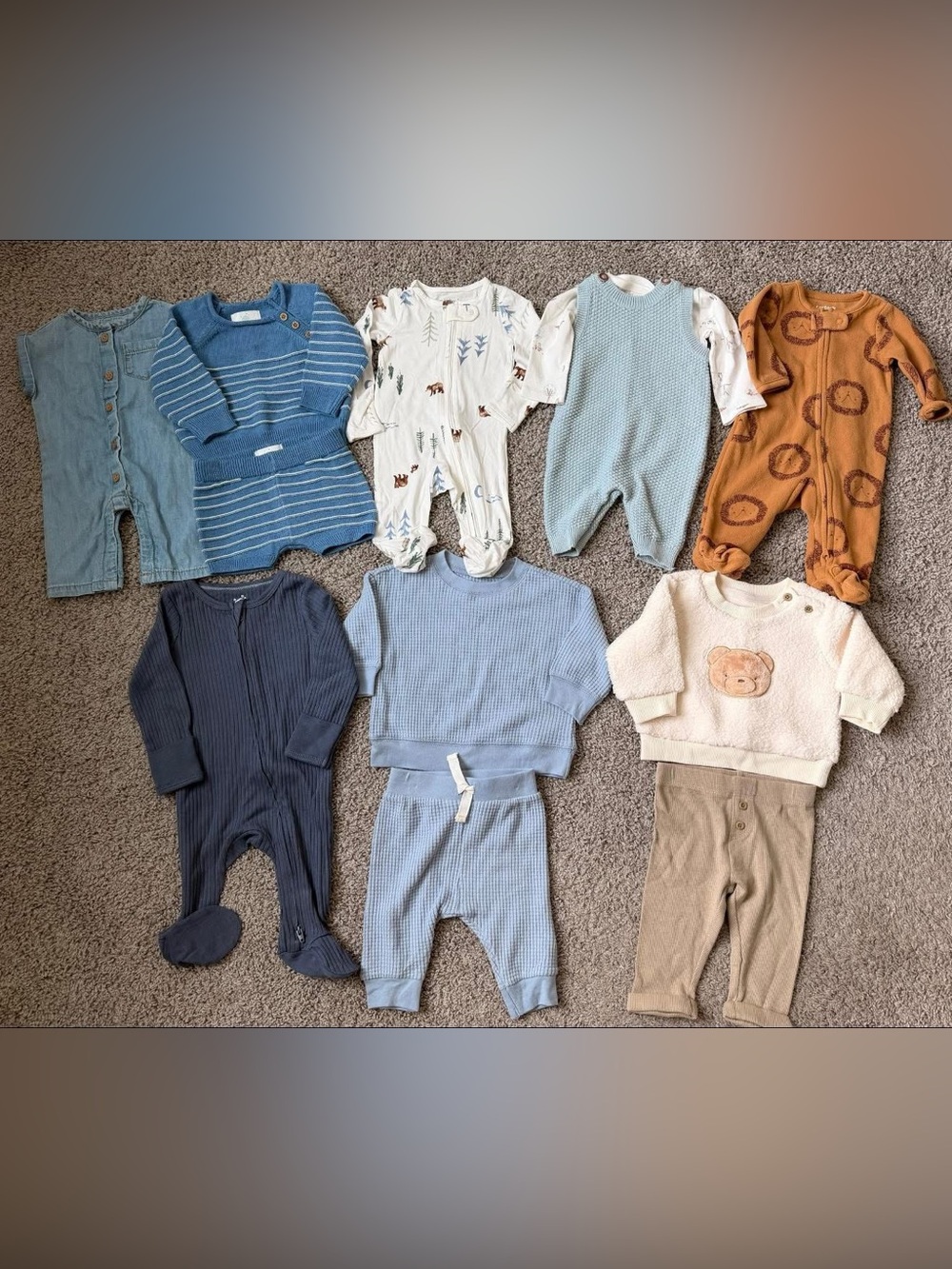 LAST CHANCE* Carter's + Cloud island baby clothing newborn & 0/3